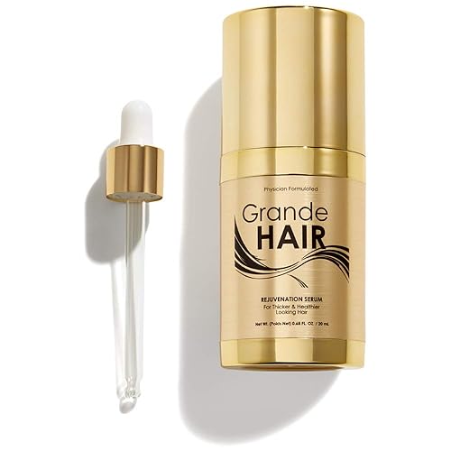 Miniatura 9 de Grande Cosmetics GrandeHAIR - Suero para mejorar el cabello para hombres y mujeres promueve el grosor en el cabello adelgazante seguro para cabello