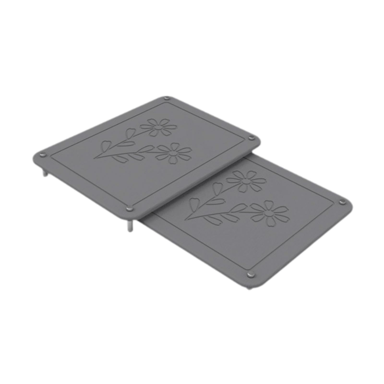 HouseVibe Base Protectora De Piedra para Encimera 2 Piezas