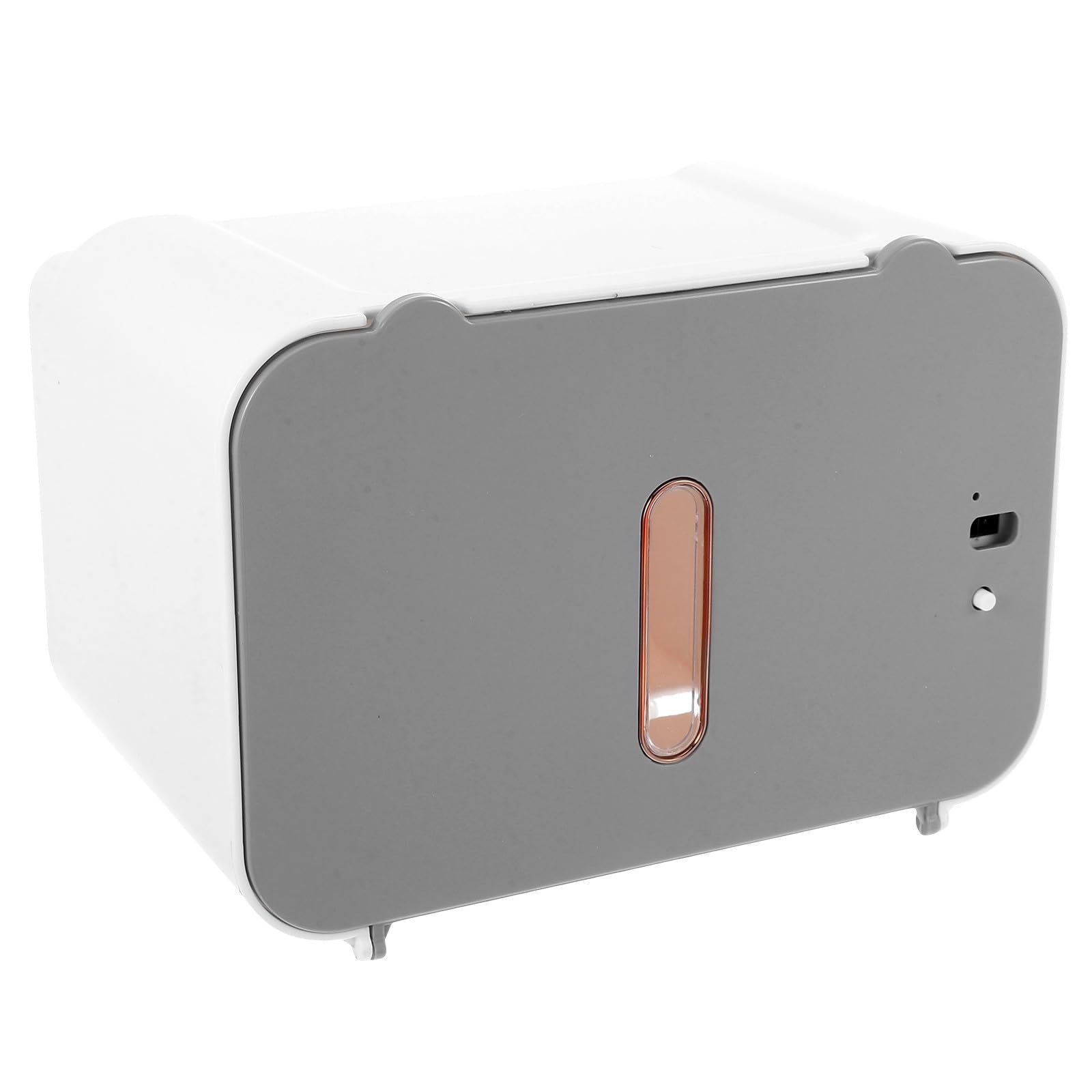 Dispensador Automático de Toallas de Papel y Capacidad para Varios Rollos sin Taladro con Sensor Inteligente Material Abs y Metal, Instalación sin Contacto para Baño y Cocina
