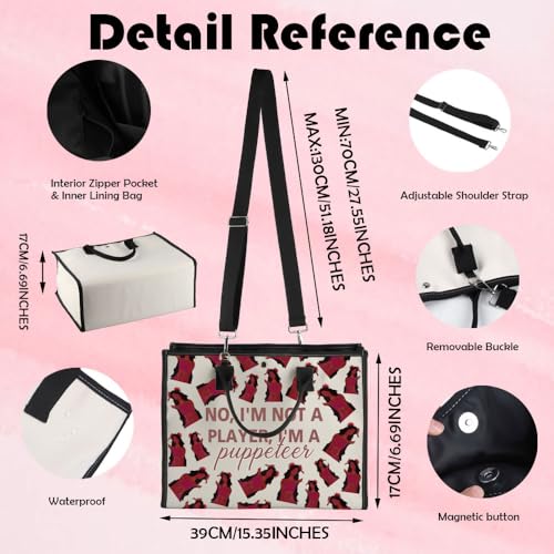 Image of MNIGIU Musical Inspired Gift Musical Crossbody Bag Musical Merch For Musical Lover