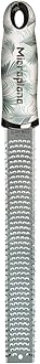 Microplane Zester Grater in Tropical for Citrus Fruits, Hard Cheese, Ginger, Chocolate and Nutmeg with Fine Stainless Steel Blade - Made in USA