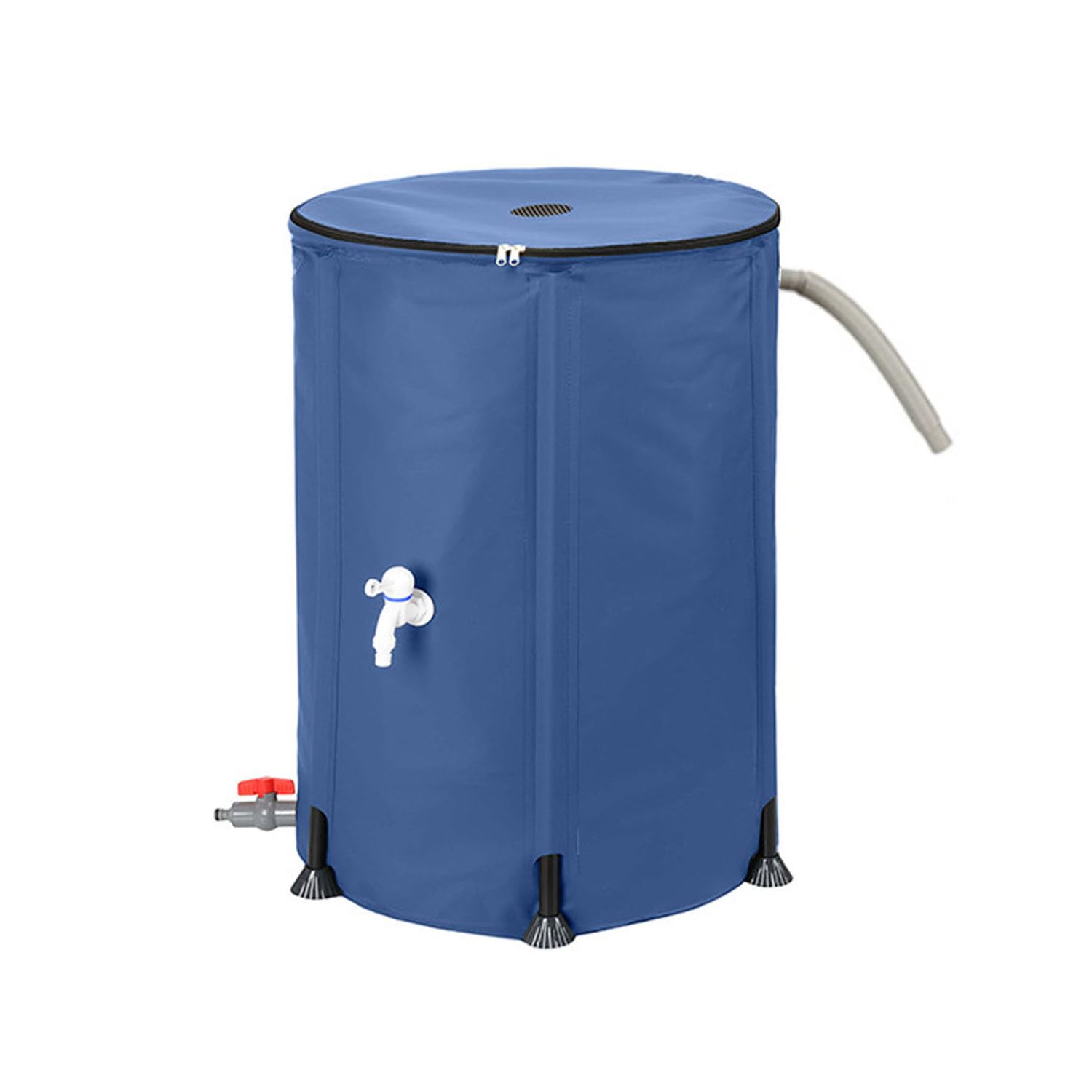Depósito de Agua Pluvial Plegable Cubo Agua de Lluvia，Azul：100L | Depósito plegable con grifo, Contenedor de Almacenamiento de Agua, Contenedor de Almacenamiento de Agua para Riego De Jardín
