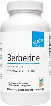 XYMOGEN Berberine, 120 Capsules
