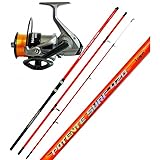 Carrete de pesca Nanga SW Kolpo ideal para la pesca a fondo en el mar, acompañado de 3 almohadillas que permiten una rotación suave y agradable, antirretorno fullstop con pomo big ergonómico para mejorar el agarre y el combate, embrague con discos micro ajustables y diadema tubular aumentada. Se ha montado el excelente hilo de pesca orange kolpo.