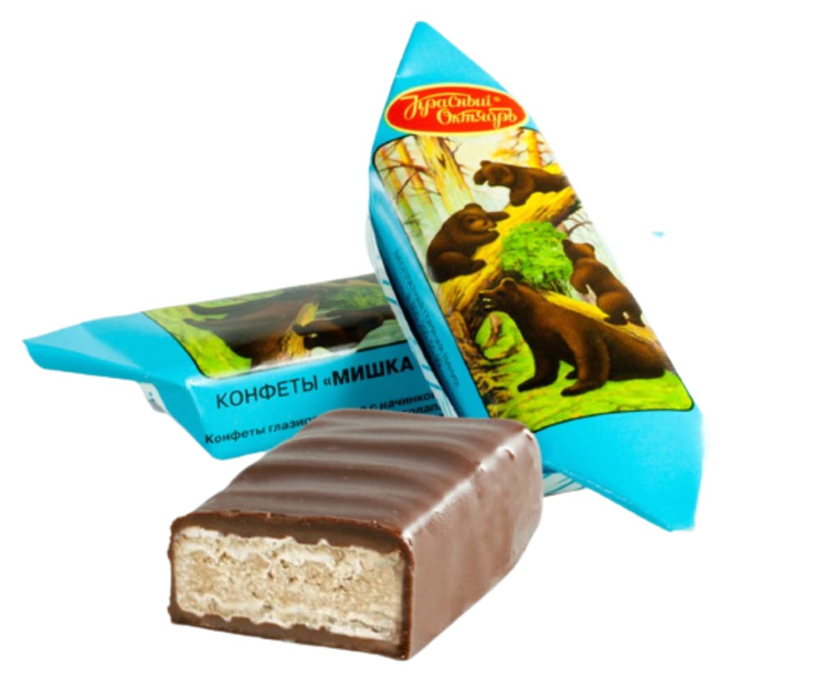 Konfekt Mischka Kosolapij | Russische Pralinen Beliebte Süßigkeiten | lose 200g : Amazon.de ...