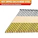 Korantek 34°Framing Nails,D Head Nail Pack,Hot Dipped Galvanized Paper Tape Strip Nails,Ring Shank,for 30 to 34 Degree Framing Nailer(2