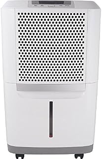 Frigidaire FAD704DWD Energy Star 70-pint Dehumidifier with Effortless Humidity Control, White (Renewed)
