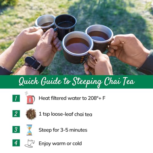 Té Masala Chai orgánico 4 oz miniatura 6