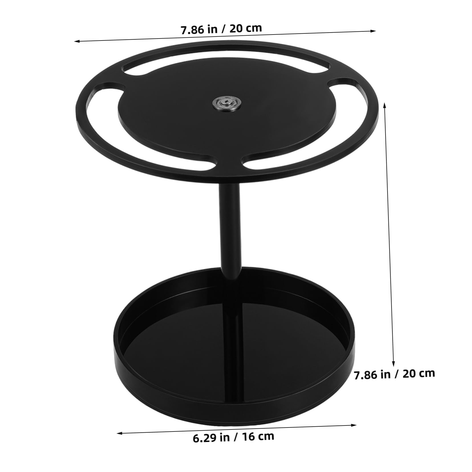 OUNONA Crylic Sunglasses Organizer Stand Tray Sturdy Construction Space-saving Eyewear Display Modern Tabletop Holder