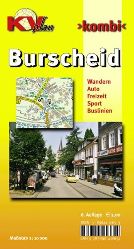 Berringhausen, burscheid/rheinland stadtplan: burscheid innenstadt ...