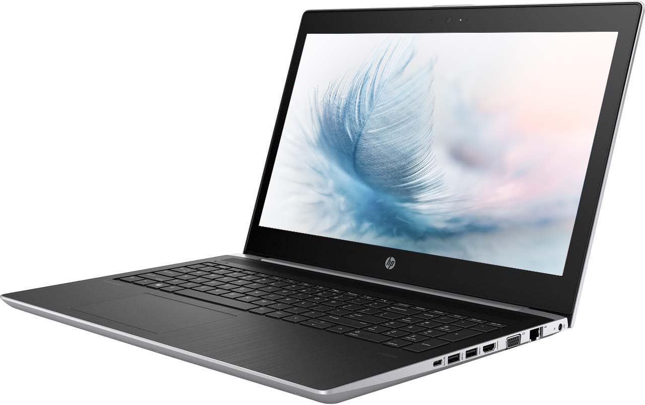HP ProBook 450 G5 laptop aziendale, display FHD da 15,6 pollici (1920x1080), Intel Core i5-7200U, 8 GB di RAM, SSD da 256 GB, Tastiera QWERTY americana, Windows 11 Pro (Ricondizionato)