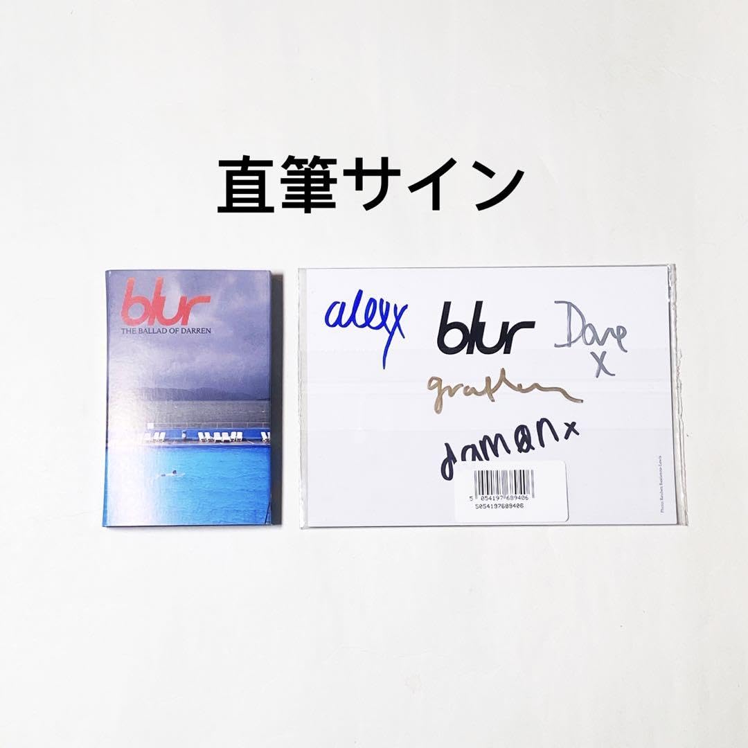 blur メンバー直筆サイン入りアルバム blur メンバー直筆サイン入りアルバム - メルカリ