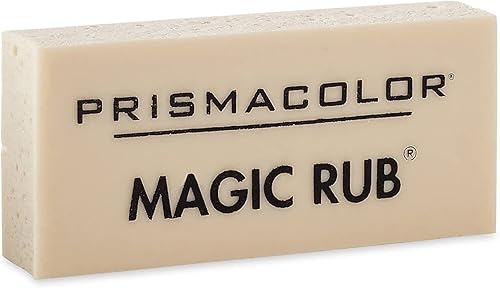Miniatura 2 de Prismacolor Block Shape Premier Magic Rub Borradores Naturales, Paquete de 24 (SAN73201-24)