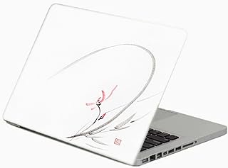 TAT Stains Liquid Texture Printed Laptop Sticker Multicolour-15.6 inch-1393