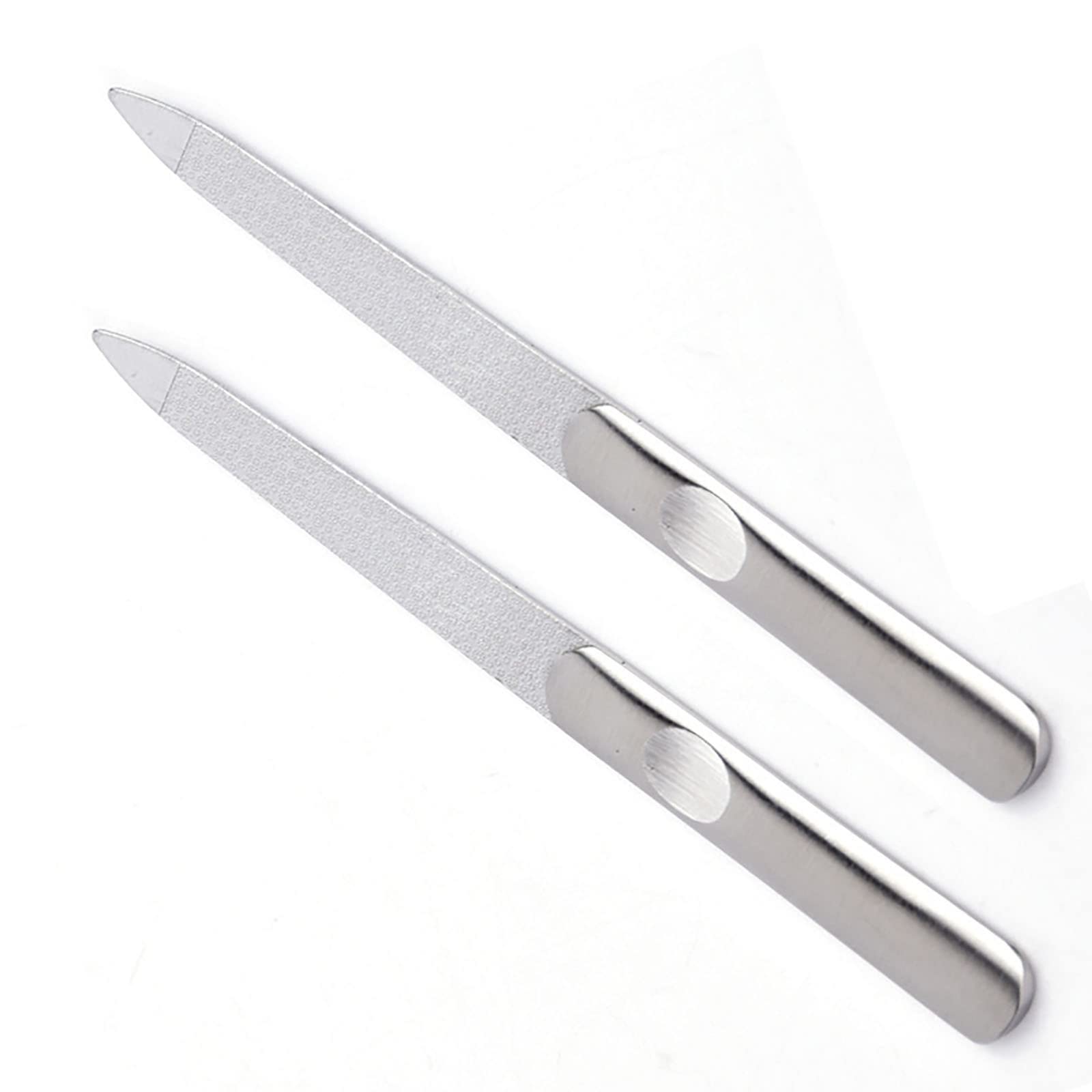 Amazon.co.jp: 金属 爪やすり 2本組 ステンレス ネイルケア 両面タイプ