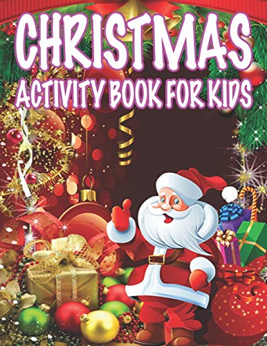 Christmas Activity book For Kids: Fun Children’s Christmas Gift or Present for Toddlers & Kids - 50 Beautiful Pages to Color with Santa Claus, Reindeer, Snowmen & More! image 3