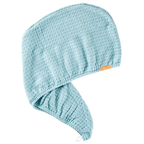 Aquis waffle Luxe turbante Dream barca blu