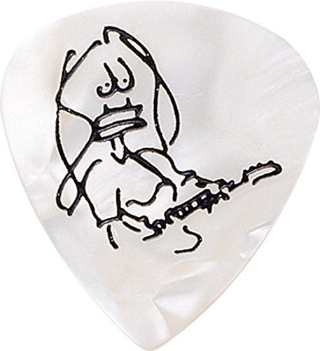 Ibanez B1000PG-PW Lot de 6 médiators Signature Paul Gilbert, 1.0mm, Blanc - Les Beatles, Paul McCartney, John Lennon, RIngo Starr, George Harrison Ibanez B1000PG-PW Lot de 6 médiators Signature Paul Gilbert, 1.0mm, Blanc – Image 4