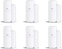 Vista 1 de Sensor de entrada (paquete de 6) – Protección de ventanas y puertas – Compatible con el sistema de seguridad tolviviov para el hogar