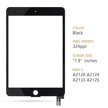 A-MIND iPad Mini 5 2019 フロントパネル 液晶パネル Amazon.co.jp: A-MIND for iPad Mini 5 2019 フロントパネル