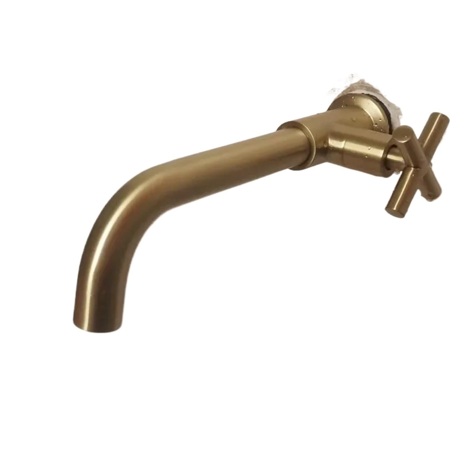 Garden Taps Outdoor Garden Wash Faucet Wall Mount Sink Cold Water Tap Solid Brass Bathroom Hardware(Color 3)