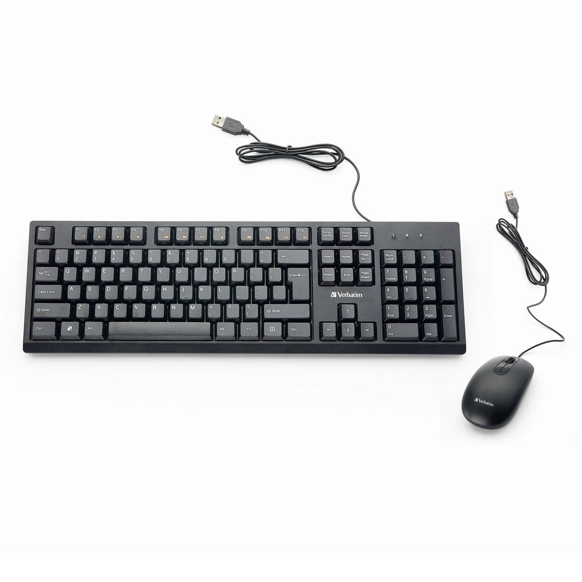 Verbatim 70734 Universal Wired Keyboard and Mouse