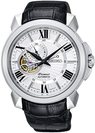 Seiko Premier Asignature Line Automatic Watch 4R41 SSA373J1 Men Light Gray  : Clothing, Shoes \u0026 Jewelry - Amazon.com