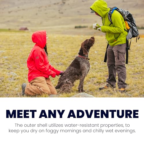 RTIC Unisex Water-Repellent Pullover Hoodie Long Sleeve Hooded Sweatshirt for Men and Women, Water-Resistant Outdoor Clothing4