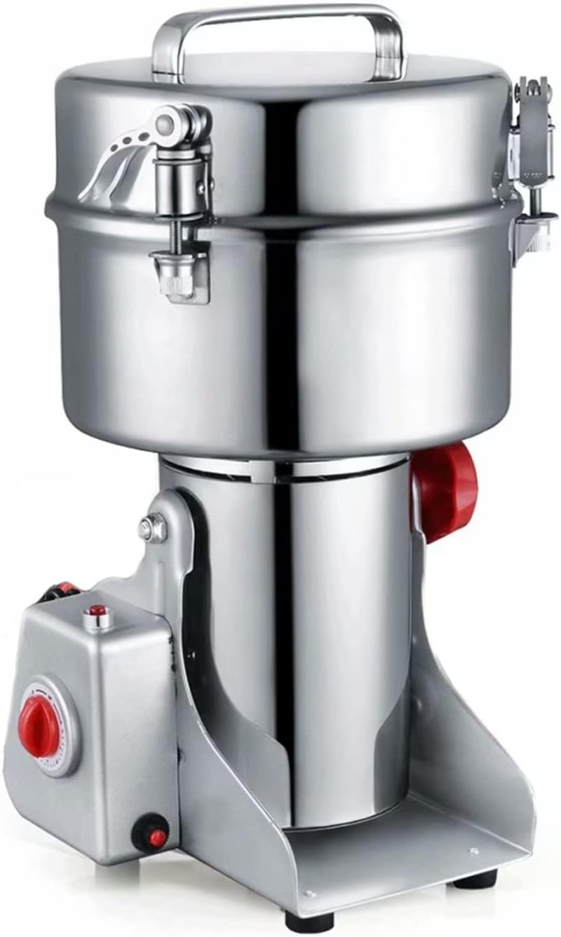 2000G Grain Powder Machine Electric Grain Grinder Mill Cereal Herb Spice Grinder for Corn Soybean Wheat Spices