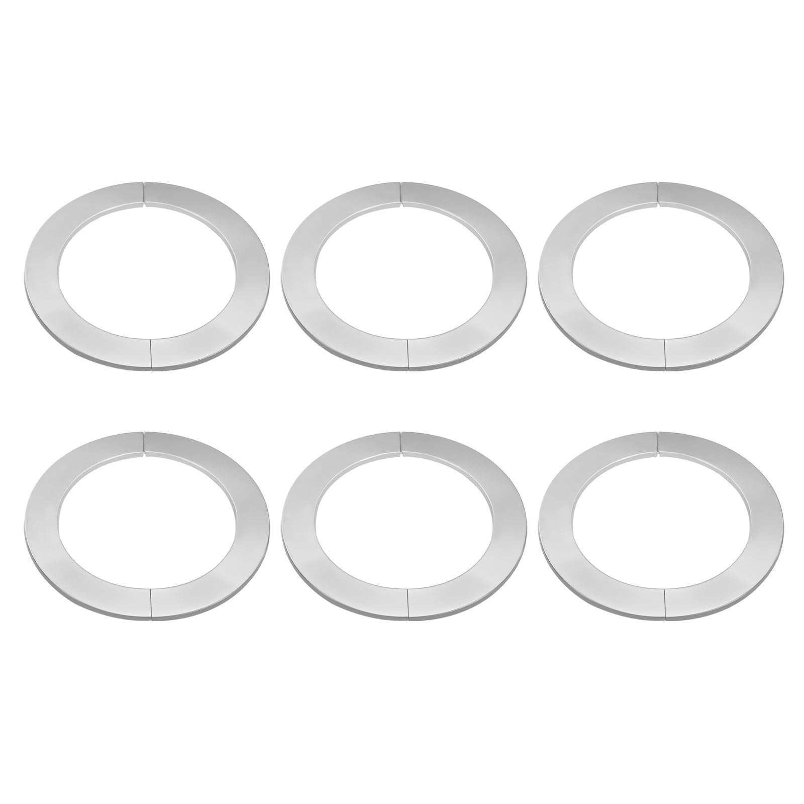 Bridas de pared de 114 mm para renovar los tubos del techo de cocina y baño