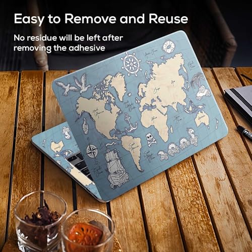 Image of DSGN 95 Full Body Laptop Skin Bubble-Free| Laminated| Removable| HD Quality Sticker for Laptops Upto 15.6 Inches Compatible with Hp /Dell /Acer /Lenovo /Asus etc.