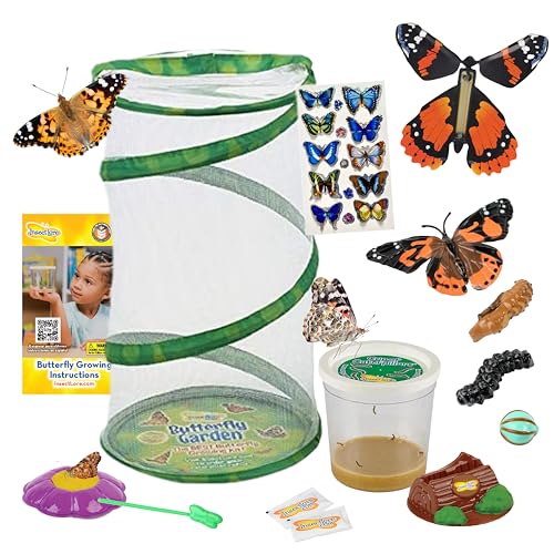 Insect Lore Butterfly Garden - 8' Habitat with 5 Live...