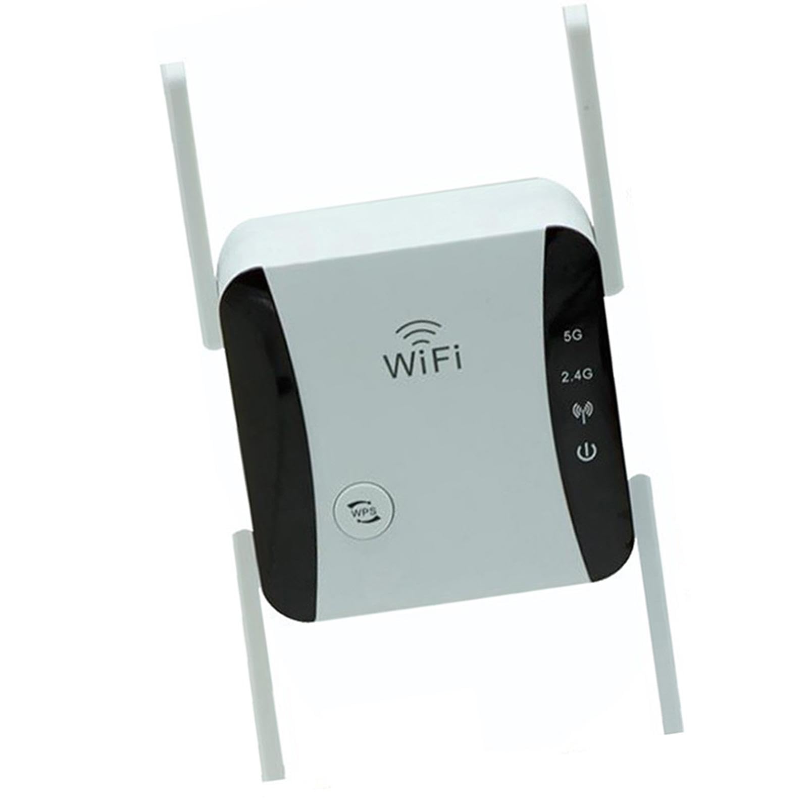 ZOOMELLA WiFi Router ers Plug and Play 1200Mbps Dual Band for Home White-image-7
