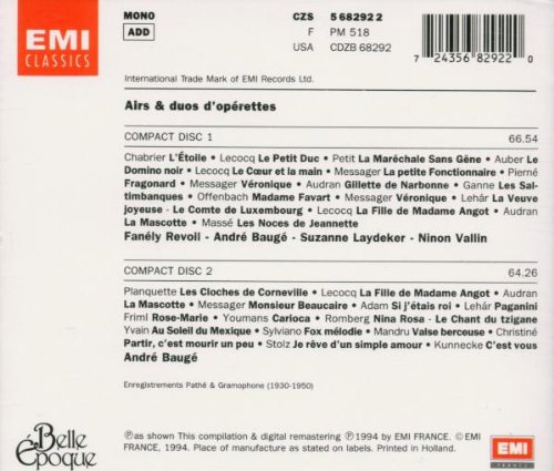 Miniatura 2 de Airs & Duos D'Operettes