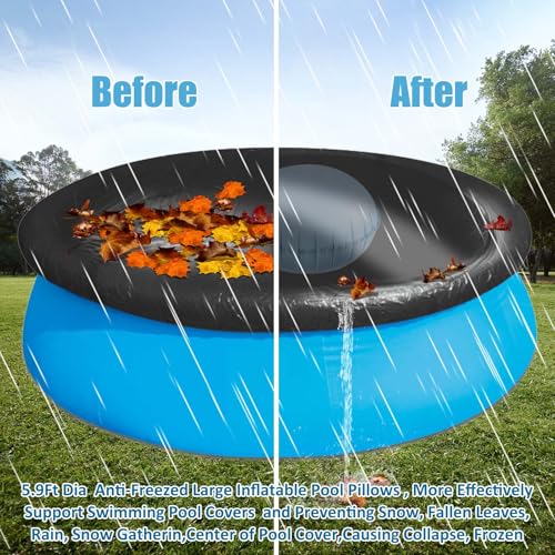Cojín de aire para piscina 6ft para cubierta de invierno miniatura 4