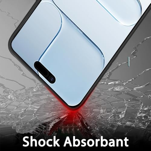 Image of TOUCCH 3D Face Case Cover for iPhone 17 Air| Shock Proof Design with Camera Protection Ring| Liquid Case (Microfibre Lining) for iPhone 17 Air | Silicone - Black