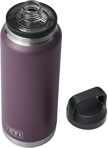 Miniatura 1 de YETI Rambler Termo de 36 onzas, aislado al vacío, de acero inoxidable, con tapa para sorbos