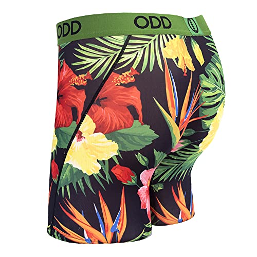 Odd Sox, Tropical Fauna, Men's Boxer Briefs, Funny Novelty Underwear, Xxx Large #TOP3