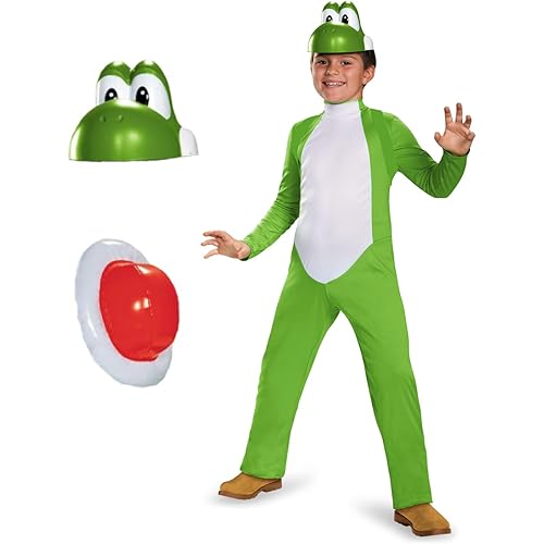 Boys Yoshi Deluxe Costume