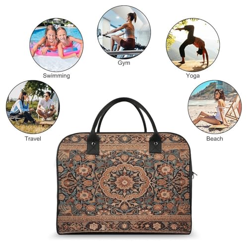 Maletín Oriental Antiguo Ligero para Laptop Unisex miniatura 4