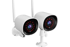 Meshare Wireless Outdoor Camera, 2K Resolution, Enhanced Night Vision