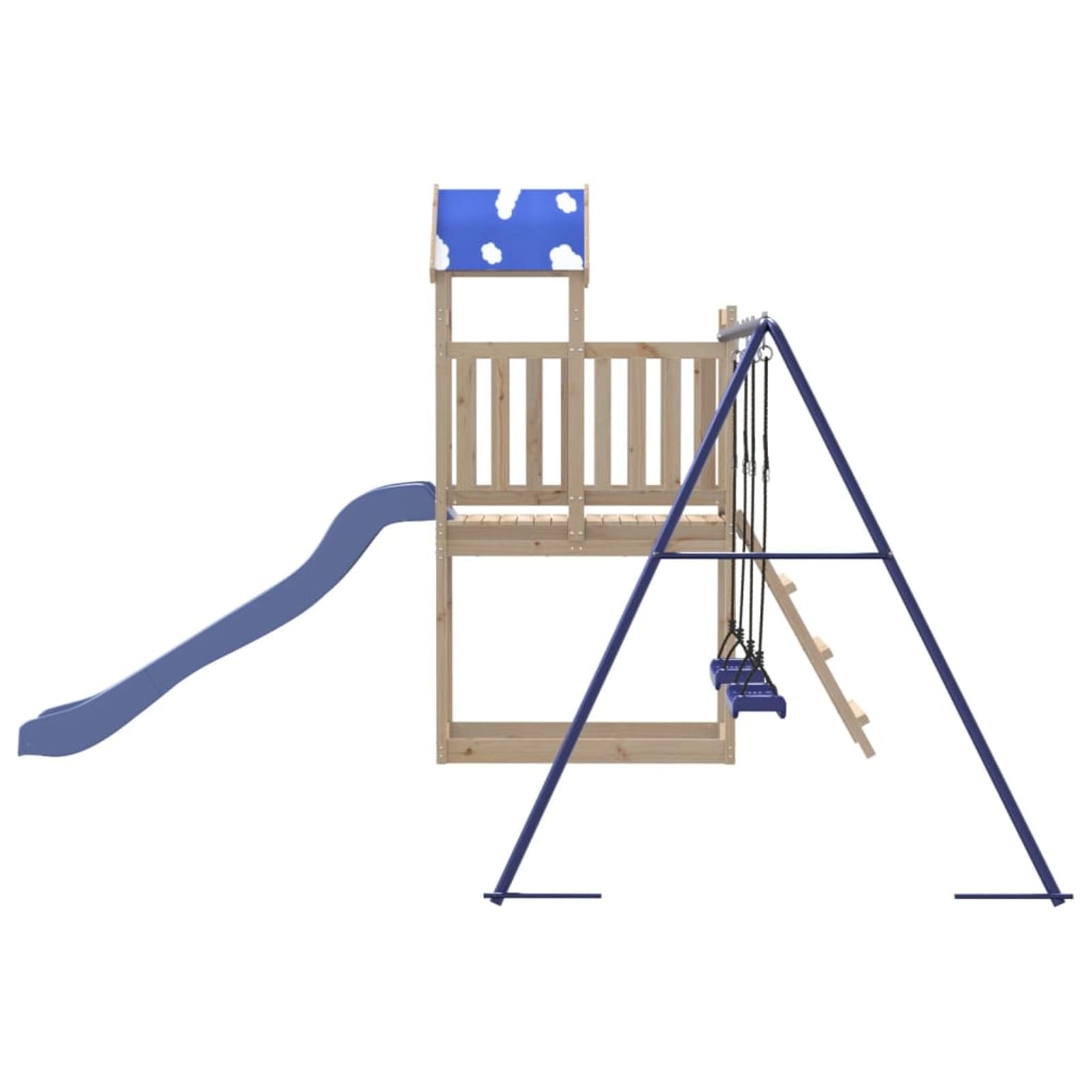 Set da Gioco da Esterno in Legno Massello di Pino,Set da Gioco da Giardino,Giochi Esterno da Giardino,Giochi Giardino,Parco Giochi Esterno-3279079