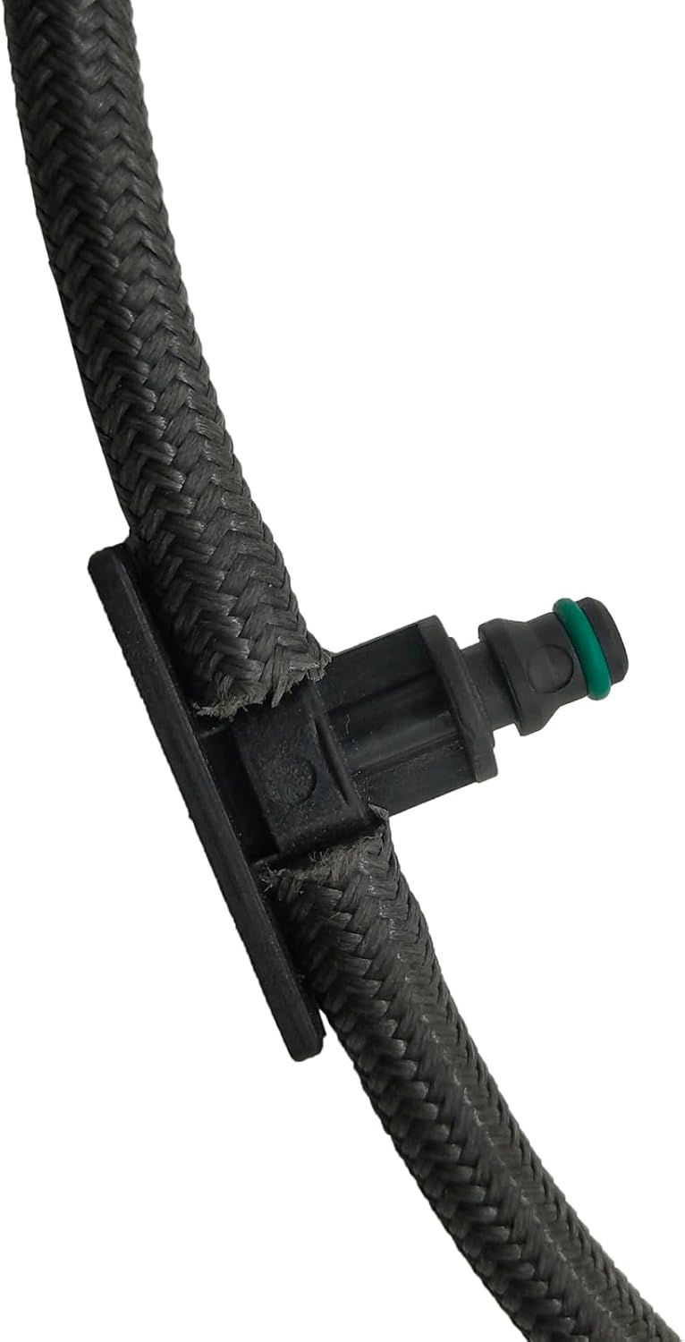 Diesel Fuel Injector Return Line Kit Assembly Left & Right Compatible with 2004.5-2010 Duramax 6.6L LLY LBZ LMM 2004-2010 Silverado 2500HD 3500HD Sierra 2500HD 3500HD Replace 904-123, 904-122