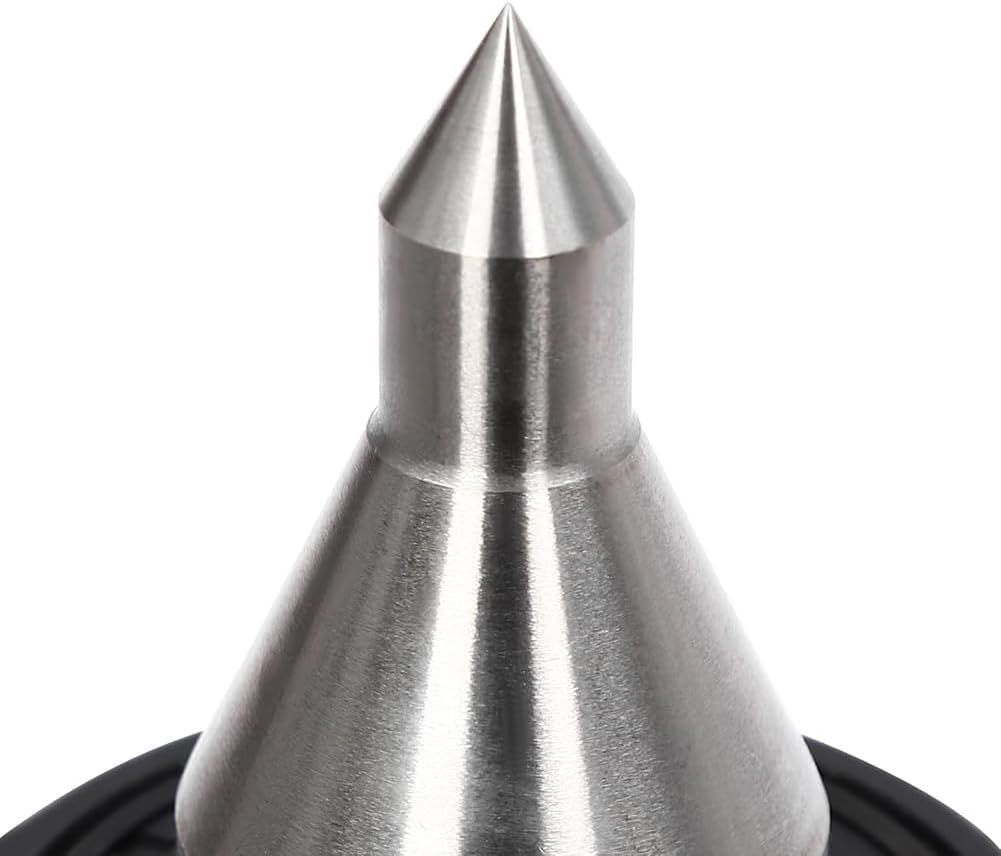 MT5 Live Center, Morse Taper Tool Rotary Medium Duty Live Center Heavy Duty High Speed Live Tailstock Center for Wood & Metal Lathe CNC Work