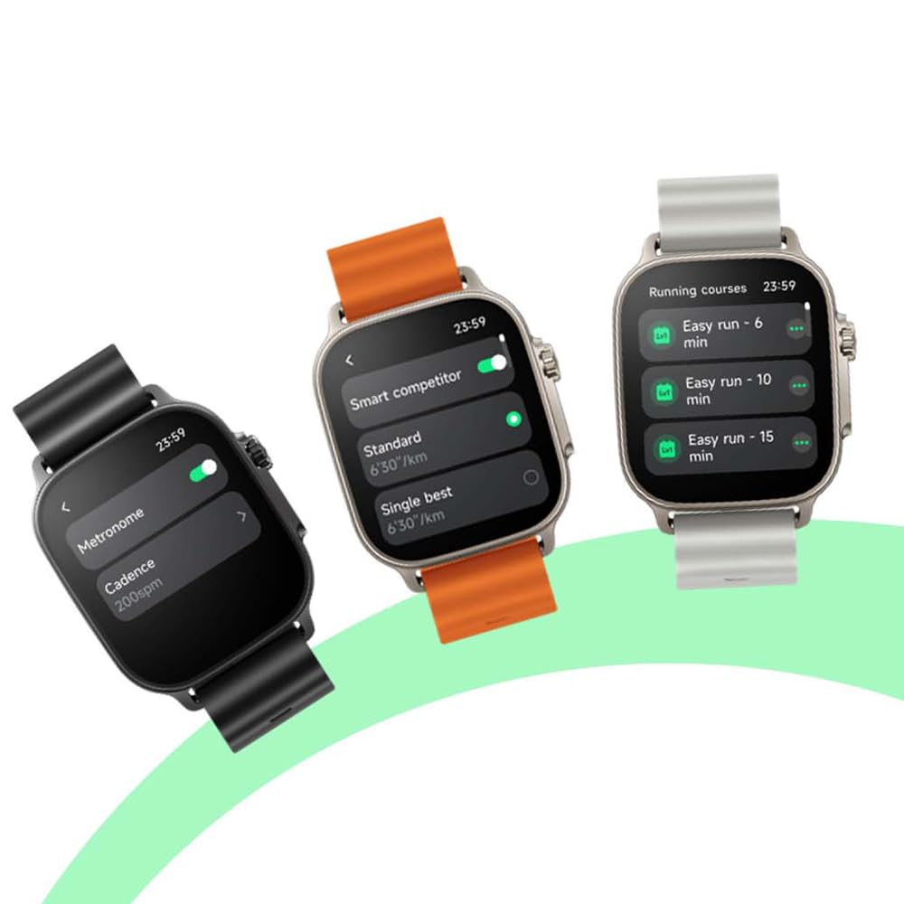 realme Watch 5, Smartwatch con display AMOLED 1.97", Chiamate Bluetooth, Resistenza Acqua IP68, Contapassi/Cardiofrequenzimetro/Sonno, 110+ modalità Fitness, GPS, NFC, Silver