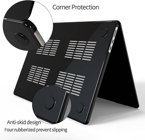Miniatura 4 de ChiToMa Funda para MacBook Air de 15.3 pulgadas, versión 2023, chip A2941 M2, carcasa rígida de plástico, paño de pulido, cubierta de cámara y
