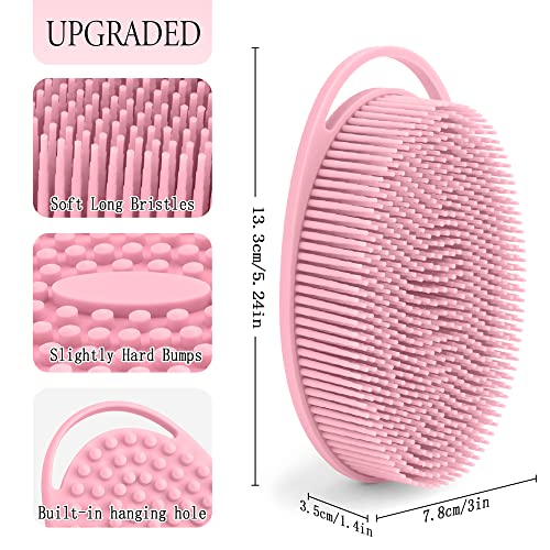 Pqruu PQRUU5463 3 Pack Silicone Body Scrubber thumb #2