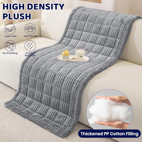 Royhom Couch Cover for Dogs, Non Slip Fuzzy Pet Sofa Covers Washable - image 6