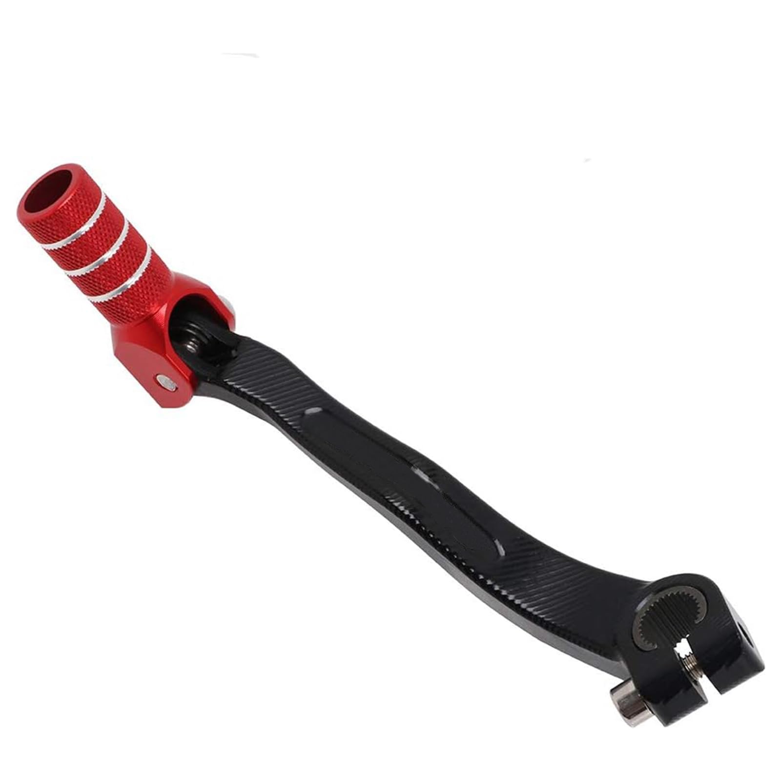 JFG RACING Cambio Marcia Moto,Leva del Cambio per Moto in Lega Pieghevole per CRF250R 2004-2009 CRF250X 2004-2015 CFR450R 2002 Pit Bike Dirt Bike (rosso)