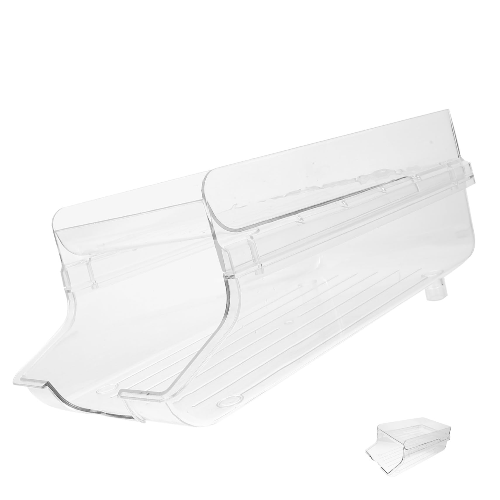 Garneck Automatic Rolling Drink Organizer Stackable Refrigerator Can Holder for Easy Access Kitchen and Pantry Storage for Canned Beverages and Beer